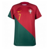 Portugal Cristiano Ronaldo #7 Fußballbekleidung Heimtrikot WM 2022 Kurzarm